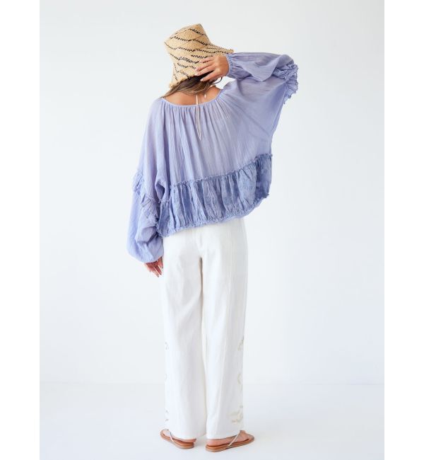 Ungrid「カットワークデザインラフパンツ」|その他|