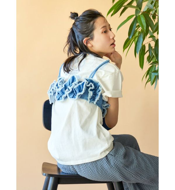 Ungrid「【WEB限定】マルチロゴTee」|Tシャツ・カットソー|