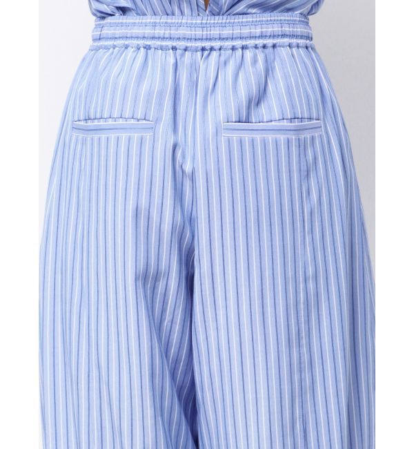 Ungrid「【Htage】カーブデザインストライプパンツ」|その他|