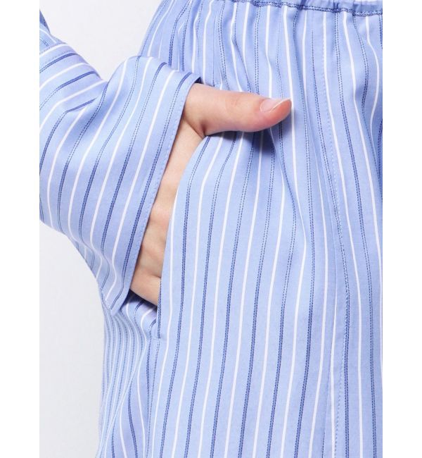 Ungrid「【Htage】カーブデザインストライプパンツ」|その他|