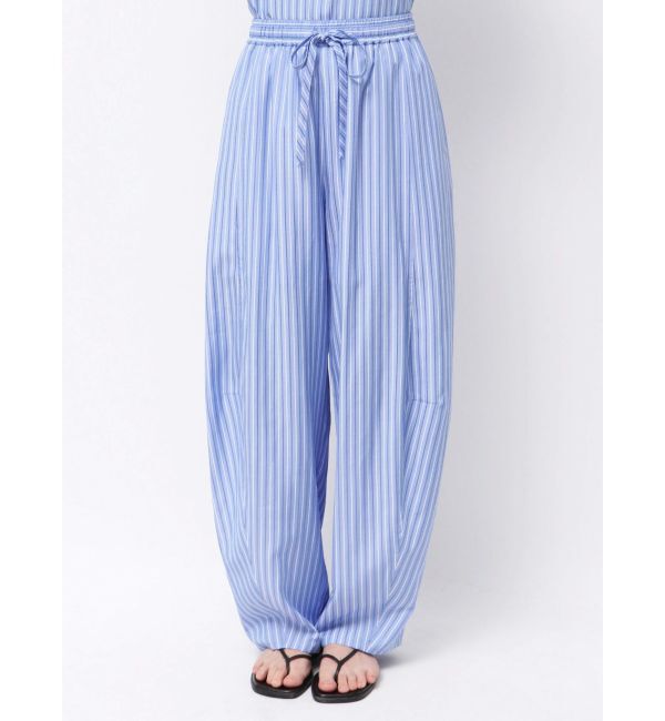 Ungrid「【Htage】カーブデザインストライプパンツ」|その他|