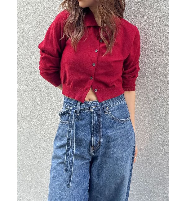 Ungrid「【百田夏菜子コラボ】ニットカーディガン」|カーディガン|