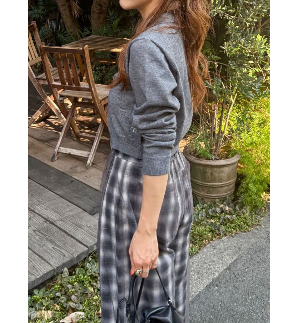 Ungrid「【百田夏菜子コラボ】ニットカーディガン」|カーディガン|