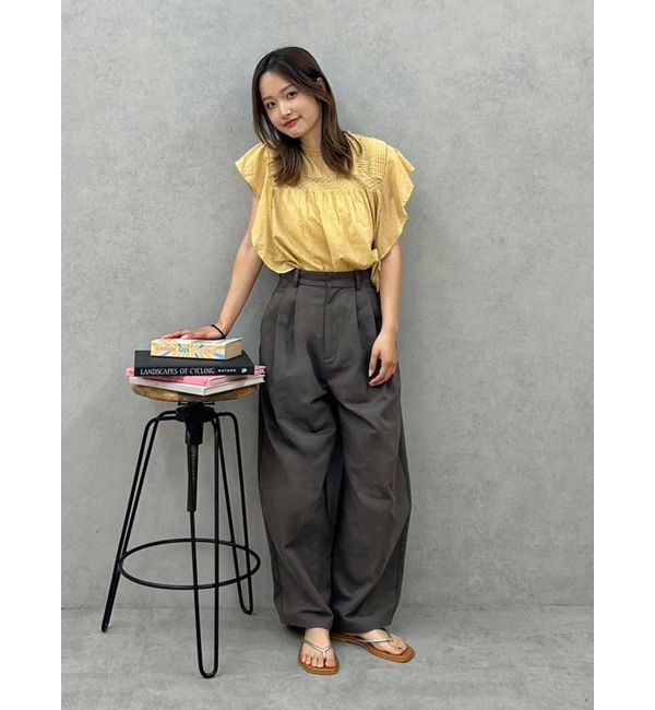 Ungrid「コクーンチノパンツ」|その他|