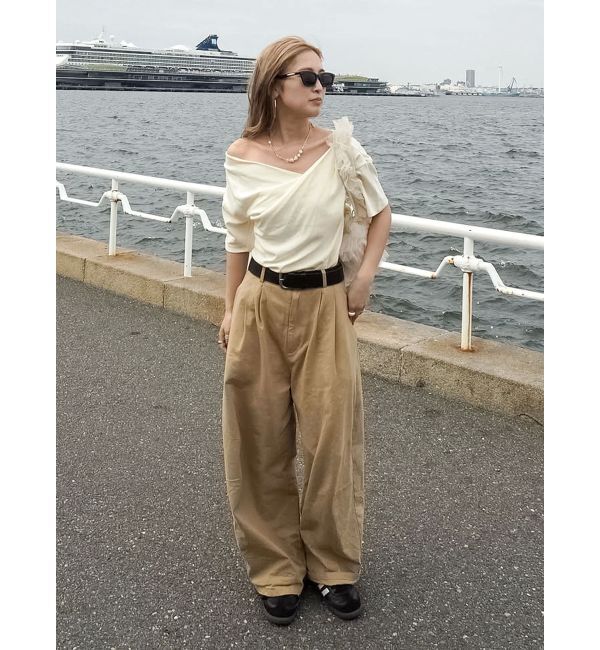 Ungrid「コクーンチノパンツ」|その他|