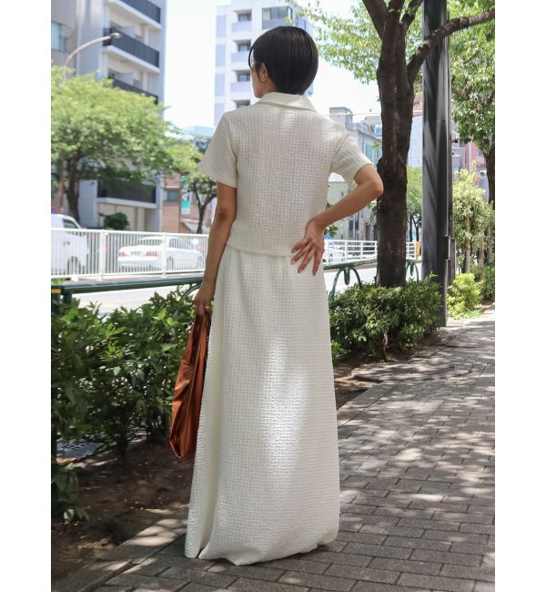 Ungrid「カットジャカードフィトフレアスカート」|スカート|