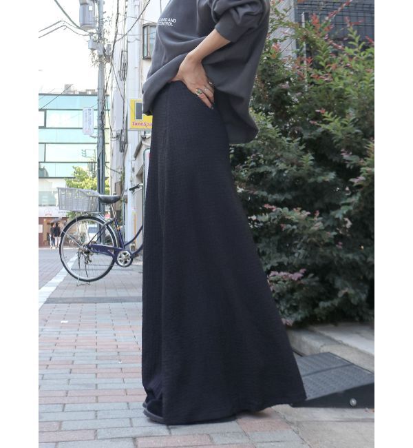 Ungrid「カットジャカードフィトフレアスカート」|スカート|