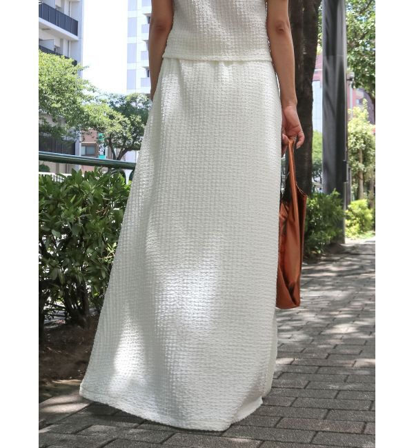 Ungrid「カットジャカードフィトフレアスカート」|スカート|