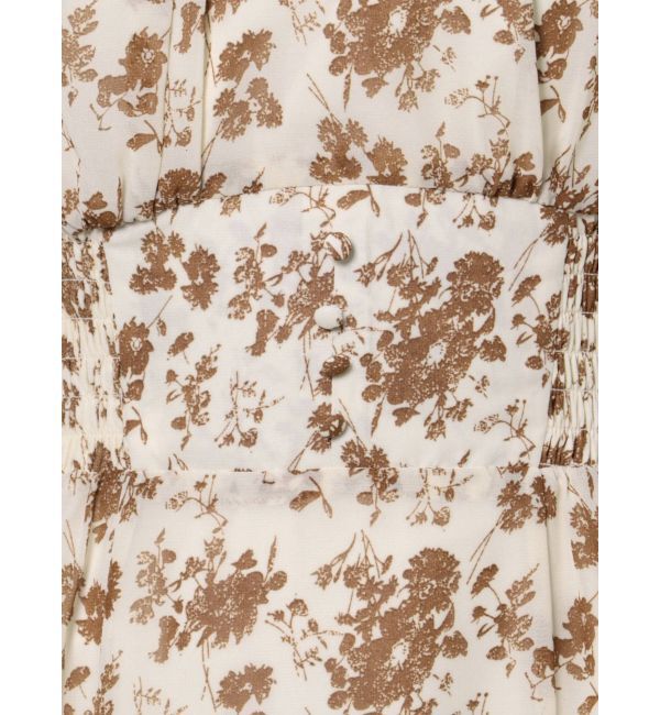 LAGUNAMOON「カウルネックフラワーワンピース」|ワンピース|