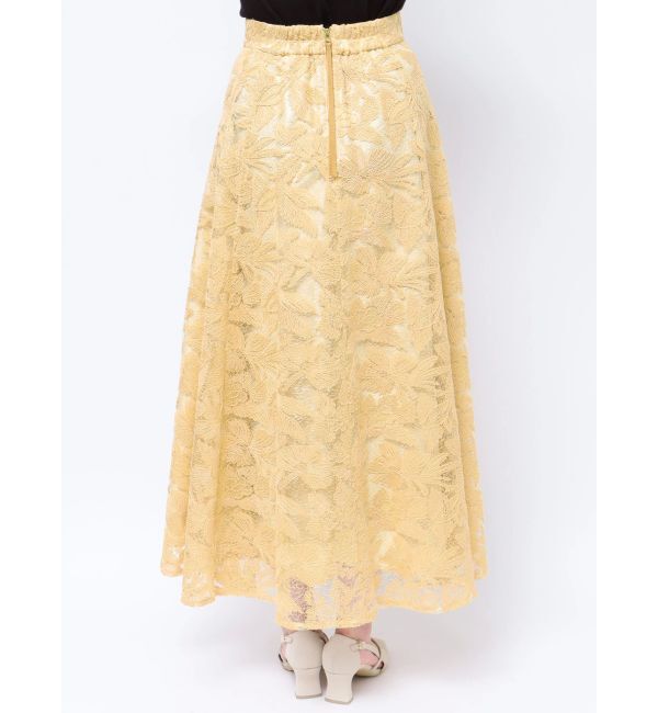 LAGUNAMOON「メロンチュールエンブロイダリースカート」|スカート|