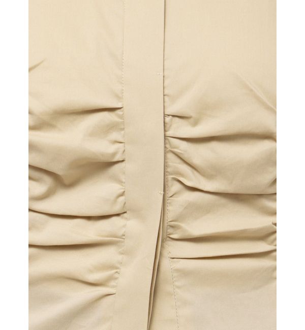 LAGUNAMOON「ウエストギャザースリムシャツ」|シャツ・ブラウス|