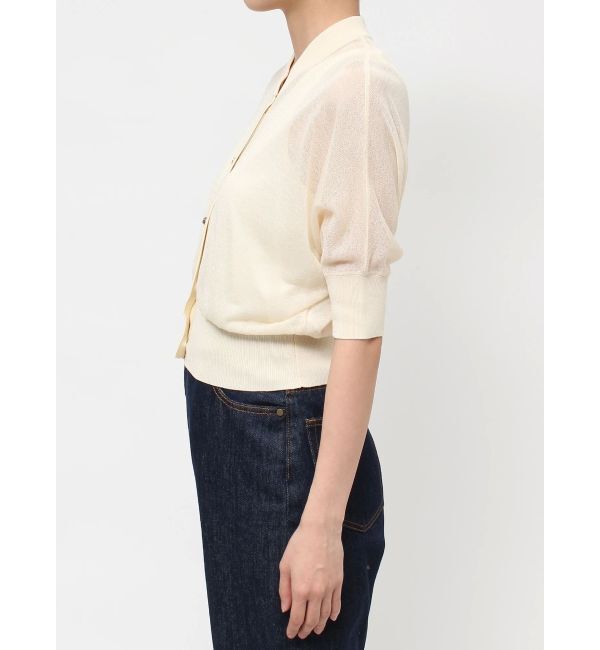 LAGUNAMOON「シアーニットカーディガン」|カーディガン|