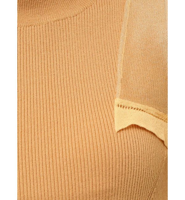 LAGUNAMOON「ハンカチーフスリーブニットプルオーバー」|ニット・セーター|