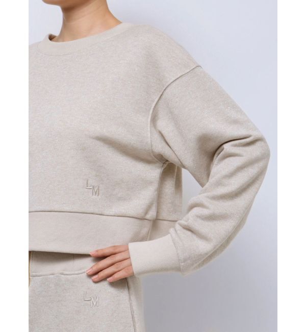 LAGUNAMOON「【WEB限定】ラメスウェットトップス」|スウェット・ジャージ|