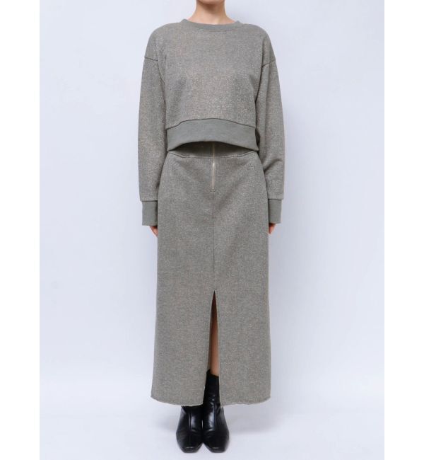 LAGUNAMOON「【WEB限定】ラメスウェットトップス」|スウェット・ジャージ|