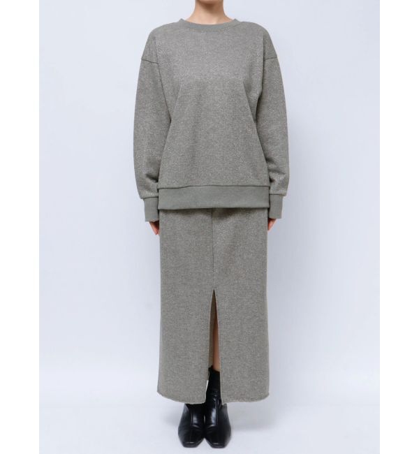 LAGUNAMOON「【WEB限定】ラメスウェットトップス」|スウェット・ジャージ|