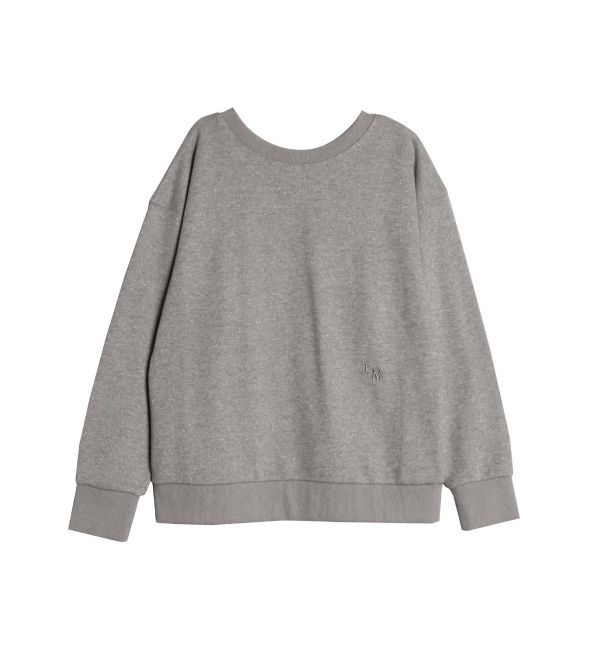 LAGUNAMOON「【WEB限定】ラメスウェットトップス」|スウェット・ジャージ|
