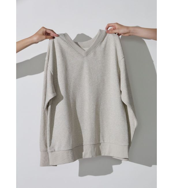 LAGUNAMOON「【WEB限定】ラメスウェットトップス」|スウェット・ジャージ|