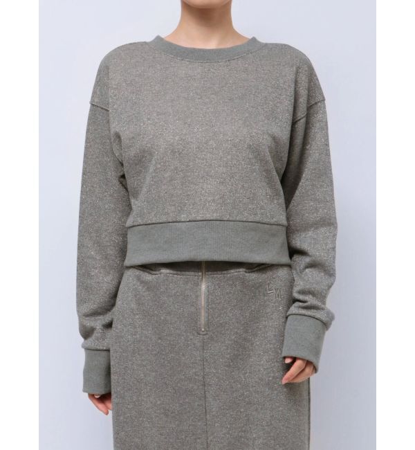 LAGUNAMOON「【WEB限定】ラメスウェットトップス」|スウェット・ジャージ|