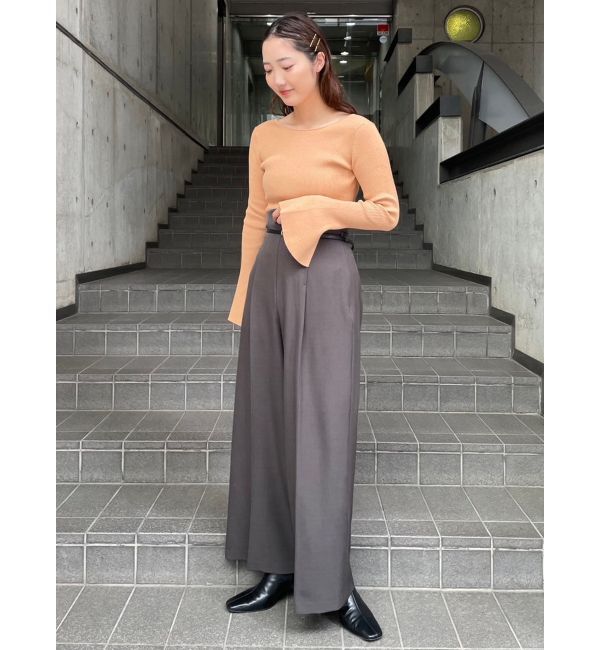 LAGUNAMOON「フレアスリーブ2WAYニットプルオーバー」|ニット・セーター|