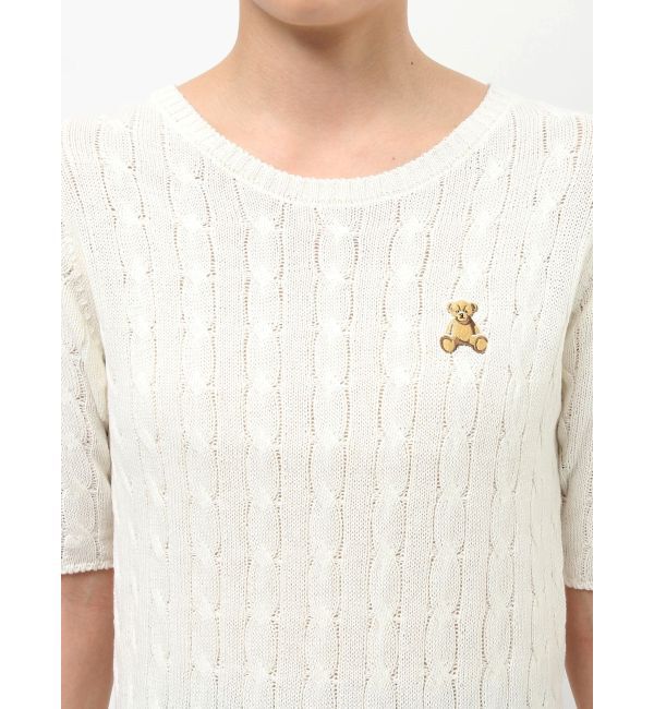 LAGUNAMOON「【POLO BCSコラボ】ベアケーブルニットプルオーバー」|ニット・セーター|