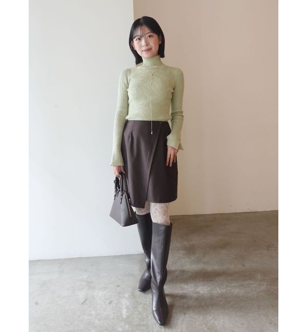 LAGUNAMOON「【WEB限定】メランジタートルニット」|ニット・セーター|