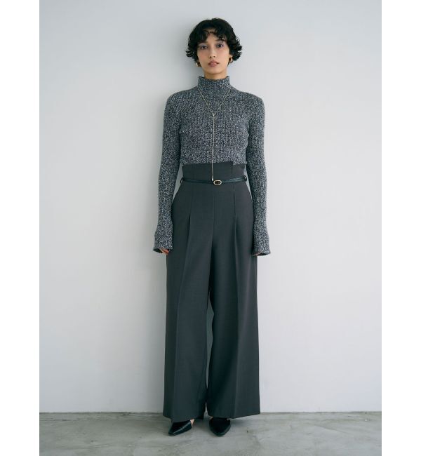 LAGUNAMOON「【WEB限定】メランジタートルニット」|ニット・セーター|