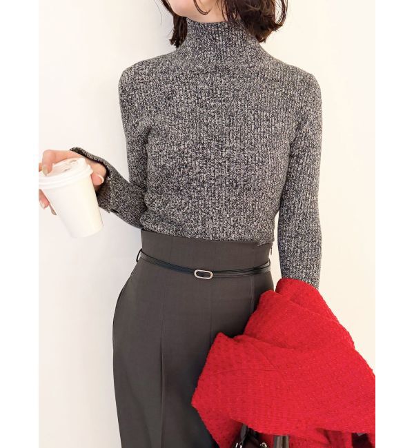 LAGUNAMOON「【WEB限定】メランジタートルニット」|ニット・セーター|