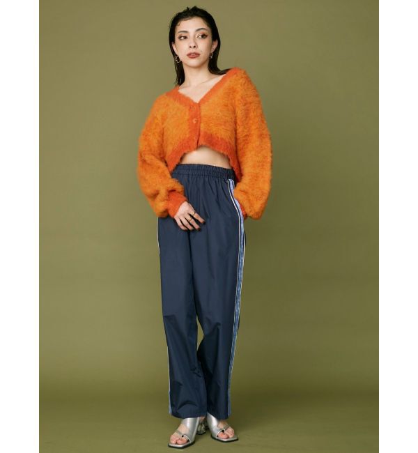 EVRIS「ミックスシャギーショートニットカーディガン」|カーディガン|