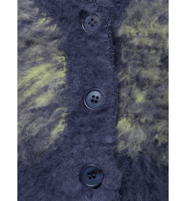 EVRIS「ミックスシャギーショートニットカーディガン」|カーディガン|