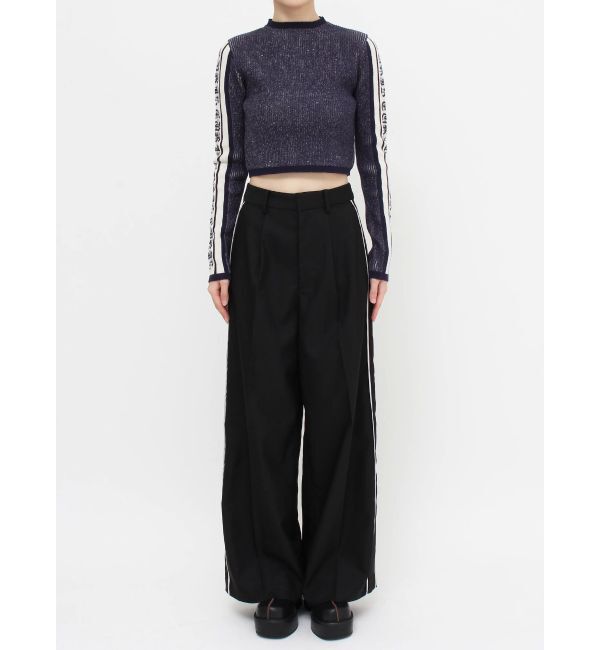 EVRIS「サイドラインワイドパンツ」|その他|