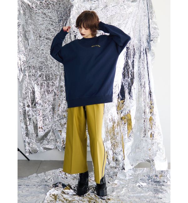 EVRIS「サイドラインワイドパンツ」|その他|