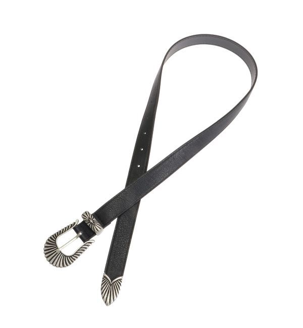 EVRIS「メタルバックルフェイクレザーベルト」|ベルト|