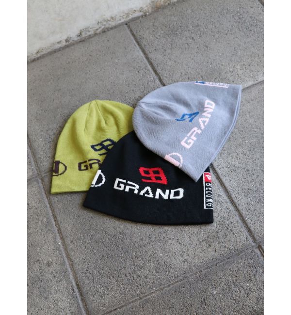 jouetie「レーシングジャガードビーニー」|ニット帽|