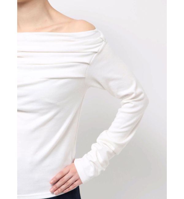 jouetie「ドレープオフショルトップス」|Tシャツ・カットソー|