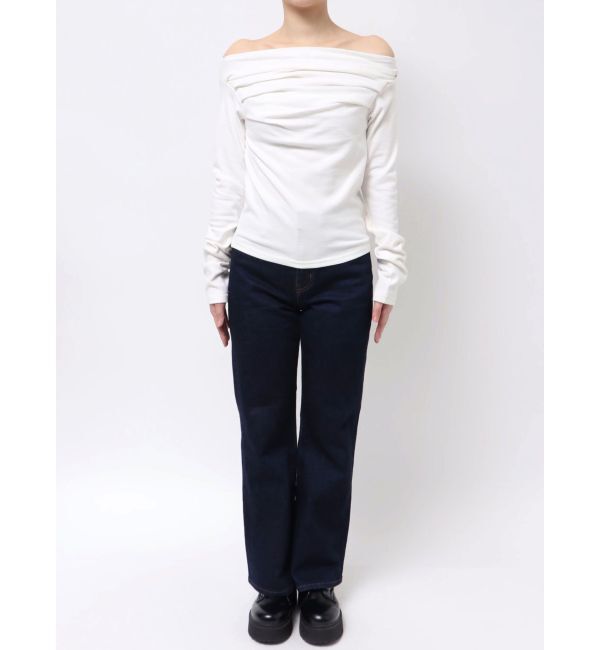 jouetie「ドレープオフショルトップス」|Tシャツ・カットソー|