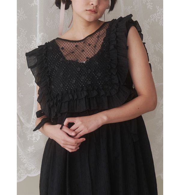 merry jenny「flowerスパンコールカラー」|その他|ブラック