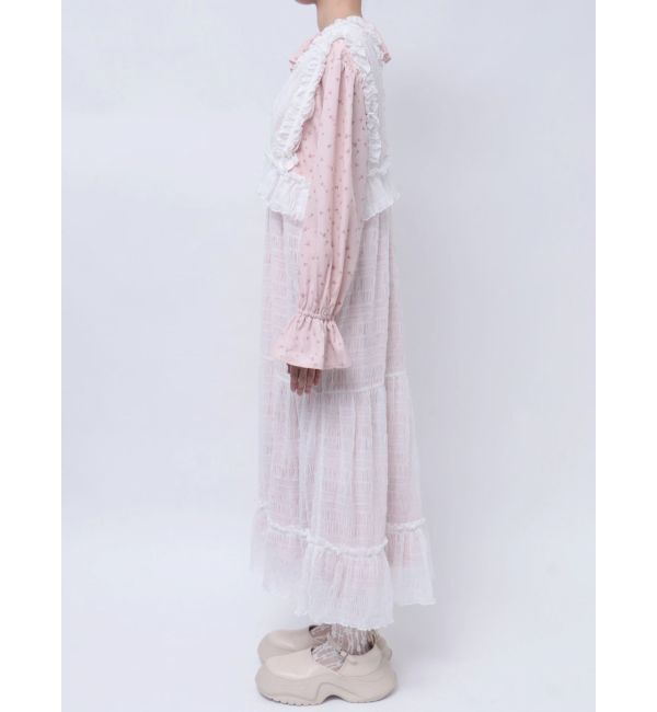 merry jenny「チュールフリルレイヤードワンピース」|ワンピース|