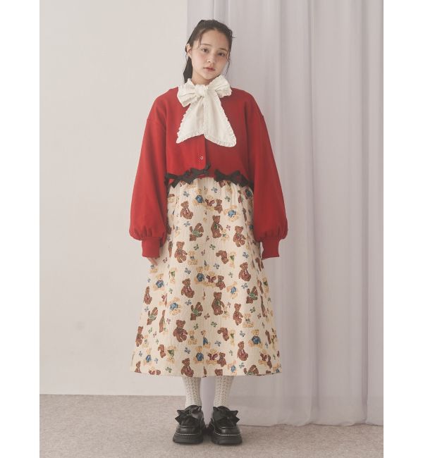 merry jenny「frillタイリボンブラウス」|シャツ・ブラウス|