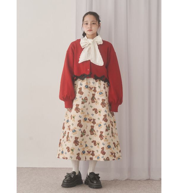 merry jenny「frillタイリボンブラウス」|シャツ・ブラウス|