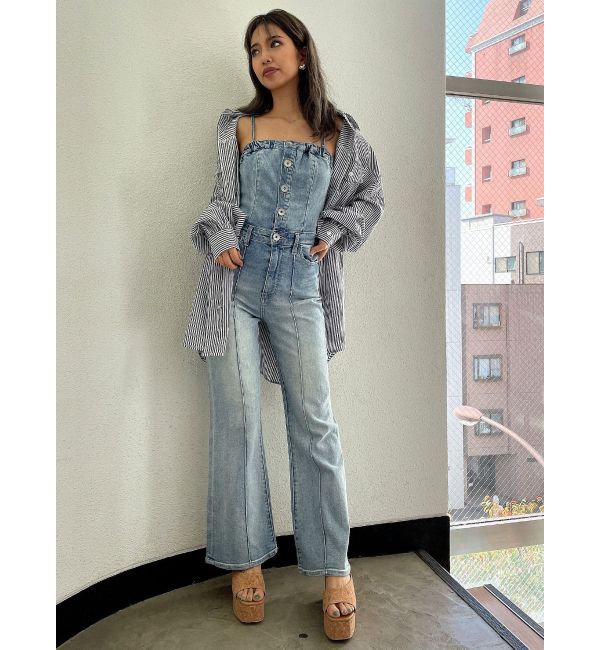 GYDA「シンプルストライプシャツ」|シャツ・ブラウス|