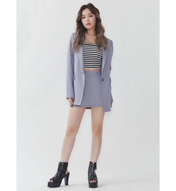 GYDA「フェイクスリットスカートライクショートパンツ」|その他|