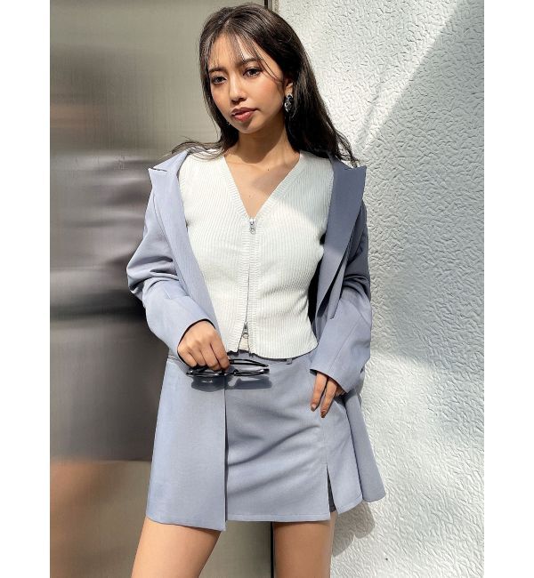 GYDA「フェイクスリットスカートライクショートパンツ」|その他|