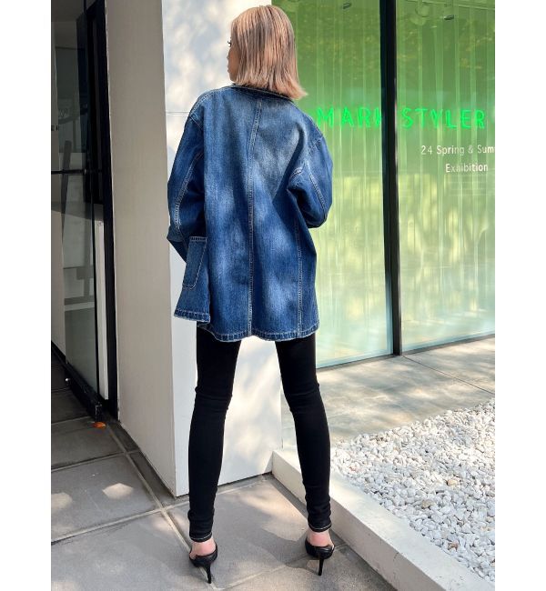 GYDA「デニムテーラードジャケット」|テーラードジャケット|