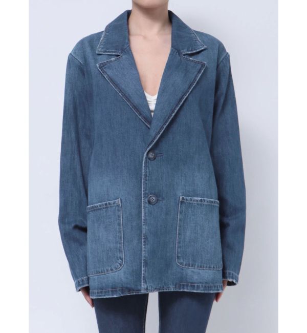 GYDA「デニムテーラードジャケット」|テーラードジャケット|