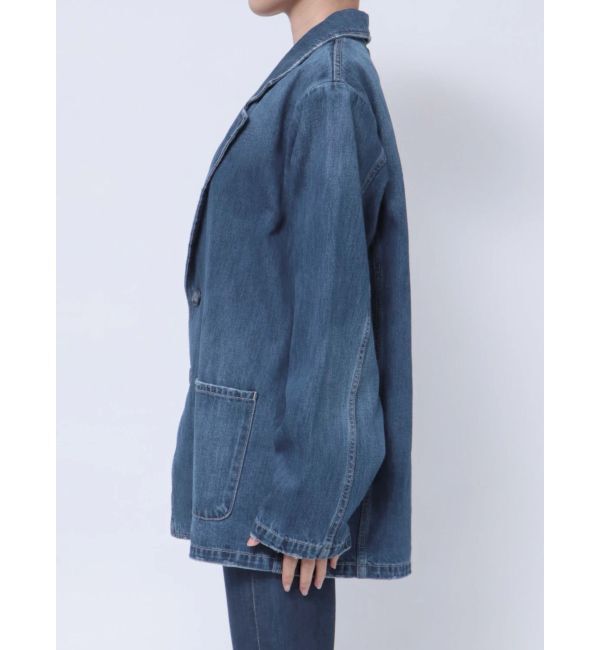 GYDA「デニムテーラードジャケット」|テーラードジャケット|