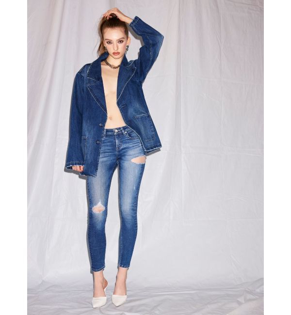 GYDA「デニムテーラードジャケット」|テーラードジャケット|