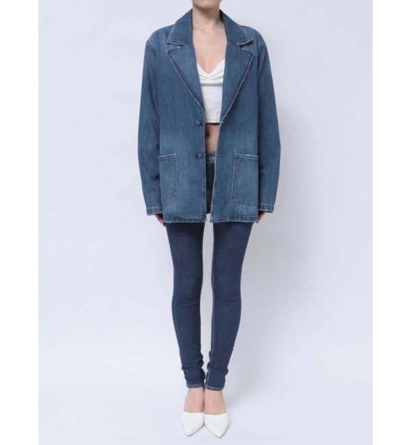 GYDA「デニムテーラードジャケット」|テーラードジャケット|