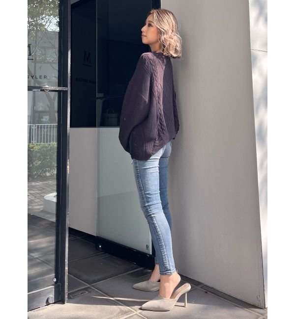 GYDA「ハイウエスト HIGH-END SKINNY デニムパンツ」|デニム|