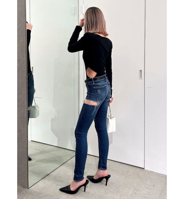 GYDA「【TINY】チェーンネックレス付きボディスーツ」|その他|